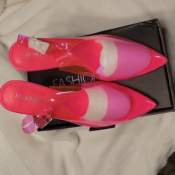 Fashion Nova Shoes - Pink Pump Heel